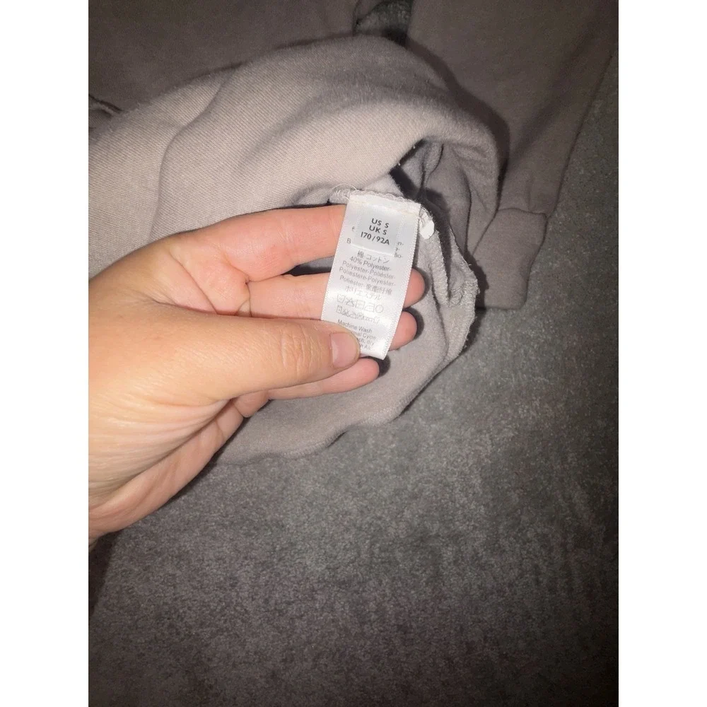 Free People Movement Work It‎ Out Oversized Hoodie Small  Gray